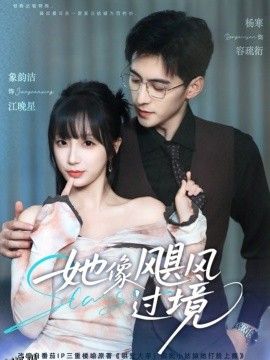 她像飓风过境 海报