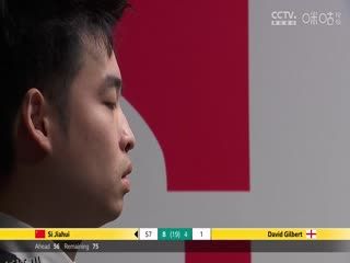 24-25赛季斯诺克世锦赛第一轮 斯佳辉10-6大卫·吉尔伯特（第二阶段） 20250423 海报