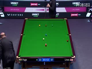 2025斯诺克英国公开赛第2轮 杰克逊·佩奇1-4奥利弗·莱恩斯 20250923 海报