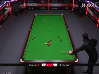 斯诺克英锦赛资格赛第三轮80进48 张安达6-1阿兰·泰勒 20251126 海报