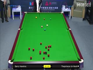 2025斯诺克西安大奖赛32进16 塔猜亚·乌努2-5巴里·霍金斯 20251009 海报