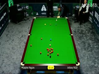 2025斯诺克沙特大师赛第四轮（48进32） 斯蒂芬·马奎尔5-0安东尼·麦克吉尔 20250812 海报