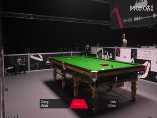 2025斯诺克国际锦标赛资格赛 张安达6-3克里斯·托顿（秦正） 20251002 海报