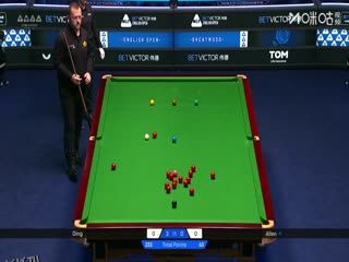2025斯诺克英格兰公开赛16进8 马克·艾伦4-3丁俊晖（秦正） 20250919 海报