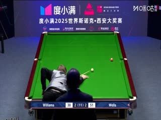 2025斯诺克西安大奖赛半决赛 威廉姆斯6-3丹尼尔-威尔斯 20251012 海报