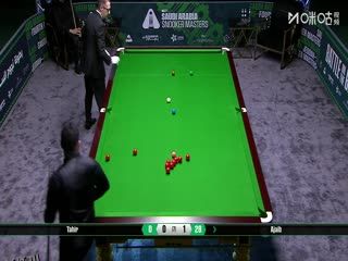 2025斯诺克沙特大师赛第二轮（112进80） 哈里斯·塔希尔0-4菲拉克·阿贾博 20250809 海报