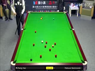 2025斯诺克西安大奖赛64进32 马特乌斯·巴拉诺夫斯基5-2张浩 20251008 海报