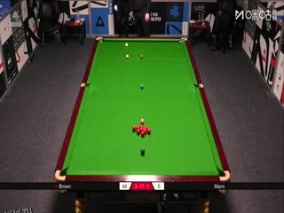 2025斯诺克北爱尔兰公开赛资格赛第二轮 乔丹·布朗4-2米歇尔·曼恩 20250907 海报