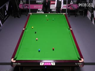 2025斯诺克英国公开赛64进32 许医尘3-4大卫·利利 20250924 海报