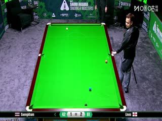 2025斯诺克沙特大师赛第四轮（48进32） 诺鹏·桑卡姆2-5奥利弗·莱恩斯 20250811 海报