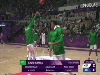 男篮亚洲杯四分之一决赛资格赛 沙特阿拉伯VS菲律宾 20250812 海报