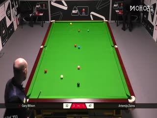 2025斯诺克国际锦标赛资格赛 加里·威尔逊6-3阿特米吉斯·齐津斯 20251002 海报