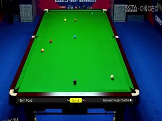 斯诺克玉山世界公开赛64进32 伊什普利特·辛格·查达4-5汤姆·福德  20250224 海报