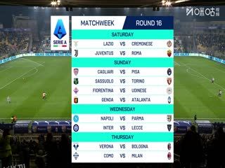 意甲联赛 帕尔马VS拉齐奥 20251214 海报