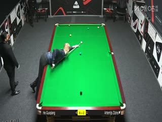 2025斯诺克武汉公开赛资格赛 贺国强1-5阿特米吉斯·齐津斯 20250623 海报