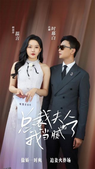 总裁夫人我当腻了 海报