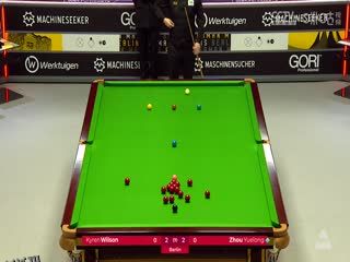 斯诺克德国大师赛32进16 周跃龙3-5凯伦·威尔逊  20250130 海报