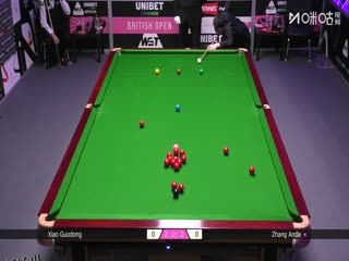 2025斯诺克英国公开赛32进16 张安达3-4肖国栋 20250925 海报