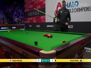 24-25赛季斯诺克世锦赛第一轮 肖恩·墨菲10-4丹尼尔·威尔斯（第二阶段） 20250423 海报
