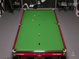 斯诺克威尔士公开赛资格赛 刘宏宇3-4弗洛里安·努斯勒 20250206 海报