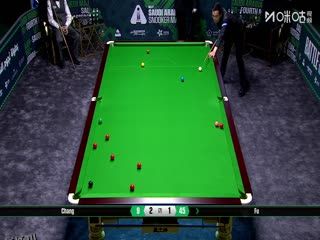 2025斯诺克沙特大师赛第一轮（144进112） 常冰玉4-3傅家俊 20250808 海报