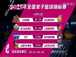 全国女子篮球锦标赛 辽宁大连体产VS武汉盛帆黄鹤 20251015 海报