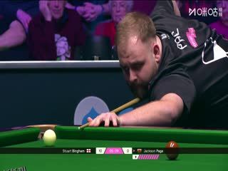 斯诺克单局限时赛16强至决赛 杰克逊·佩奇0-73斯图尔特·宾汉姆 20251214 海报