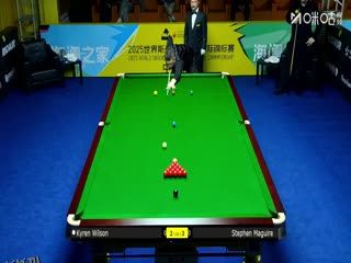 2025斯诺克国际锦标赛32进16 斯蒂芬·马奎尔6-4凯伦·威尔逊 20251104 海报