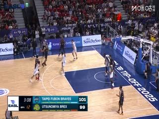 东亚超级联赛 台北富邦勇士VS宇都宫王道 20251008 海报