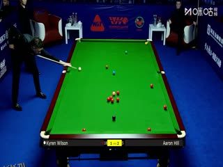 2025斯诺克武汉公开赛64进32 亚伦·希尔5-2凯伦·威尔逊 20250825 海报