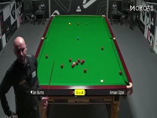 斯诺克英锦赛资格赛 伊恩·伯恩斯6-0阿曼·伊克巴尔 20251122 海报