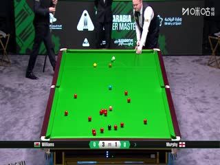 2025斯诺克沙特大师赛16进8 肖恩·墨菲1-6马克·威廉姆斯（秦正） 20250813 海报