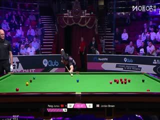 斯诺克单局限时赛64进32 庞俊旭43-7乔丹·布朗（乔迁） 20251212 海报