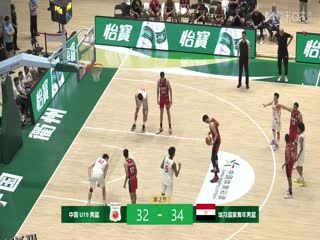 国青男篮国际挑战赛 中国U19男篮VS埃及青年队 20250613 海报