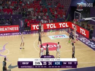 男篮亚洲杯四分之一决赛 中国VS韩国 20250814 海报