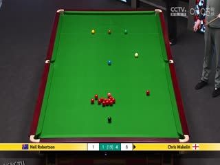 24-25赛季斯诺克世锦赛第一轮 尼尔·罗伯逊2-7克里斯·沃克林（第一阶段） 20250421 海报