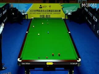 2025斯诺克国际锦标赛32进16 加里·威尔逊0-6斯佳辉 20251104 海报