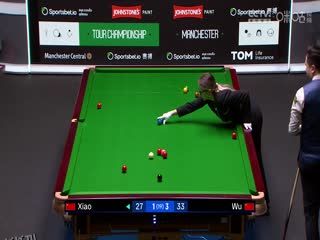 斯诺克巡回锦标赛12进8 肖国栋4-4吴宜泽（第一阶段） 20250401 海报