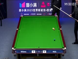2025斯诺克西安大奖赛半决赛 威廉姆斯6-3丹尼尔-威尔斯（朱蒙） 20251012 海报