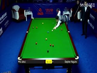 2025斯诺克武汉公开赛16进8 斯佳辉5-2斯蒂芬·马奎尔 20250827 海报