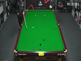 斯诺克西安大奖赛资格赛（128进64轮次） 马修·史蒂文斯5-0伊安·伯恩斯 20250903 海报