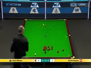 斯诺克威尔士公开赛64进32 马克·威廉姆斯4-1弗洛里安·努斯勒 20250211 海报