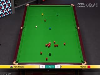 24-25赛季斯诺克世锦赛第一轮 马克·威廉姆斯5-4吴宜泽（第一阶段） 20250420 海报