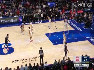 NBA常规赛 老鹰VS76人 20251201 海报