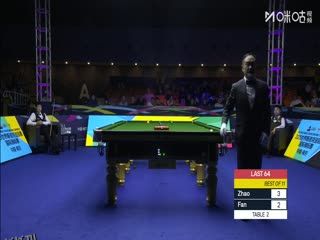 2025斯诺克国际锦标赛64进32 范争一3-6赵心童 20251103 海报