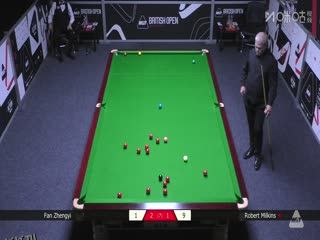 2025斯诺克英国公开赛资格赛 范争一2-4罗伯特·米尔金斯 20250628 海报
