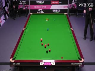 2025斯诺克英国公开赛32进16 扎克·舒尔蒂0-4路易·希斯科特 20250925 海报
