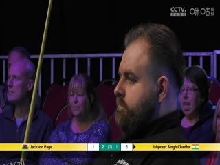 斯诺克威尔士公开赛32进16 伊什普利特·辛格·查达2-4杰克逊·佩吉  20250213 海报