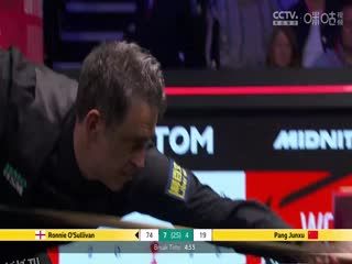 24-25赛季斯诺克世锦赛第二轮 罗尼·奥沙利文12-4庞俊旭（第二阶段） 20250427 海报