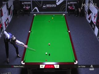 2025斯诺克英国公开赛资格赛 蓝裕豪1-4瑞安·埃文斯 20250628 海报